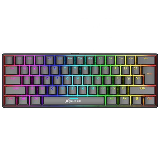 Picture of Tastatura USB xTrike mehanička plavi switch GK985 gejmerska vodootporna RGB pozadinsko osvetljenje crna
